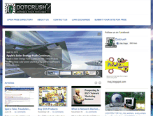 Tablet Screenshot of dotcrush.com